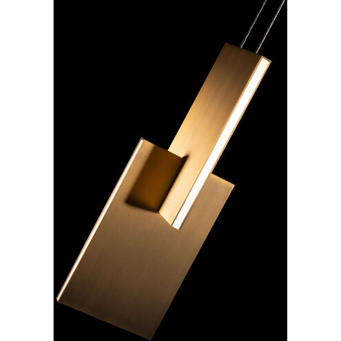 Amari 1 Light 5 inch Aged Brass Mini Pendant Ceiling Light