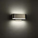 Nia LED 4 inch Brushed Nickel ADA Wall Sconce Wall Light in 2700K