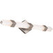 Regal LED 28 inch Brushed Nickel Bath Vanity & Wall Light in 28in.