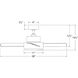Vox 38 inch Matte White Downrod Ceiling Fan in 3500K