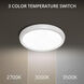 Argo LED 7 inch White Flush Mount Ceiling Light in 3500K, 7in. 