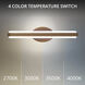 Mainline LED 20.13 inch Aged Brass Bath Vanity & Wall Light