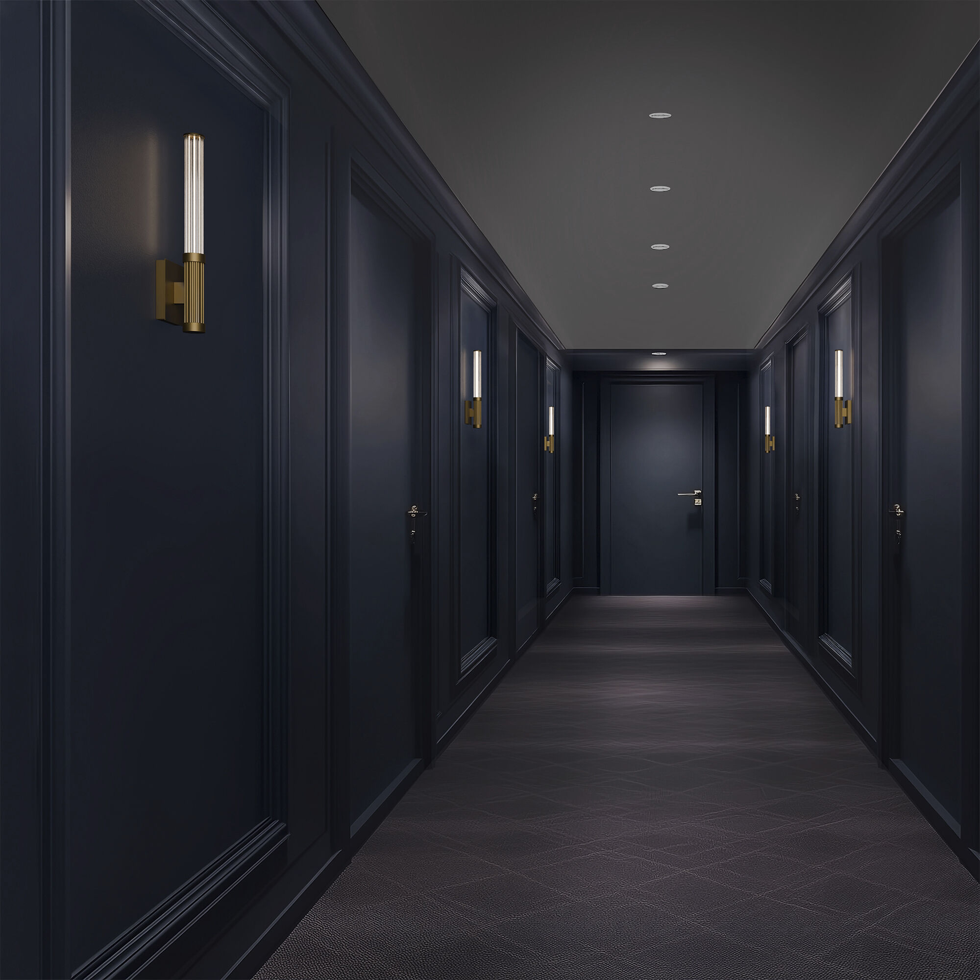 Ribeye Indoor Wall Lighting in Brushed Nickel