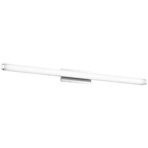 Mini Vogue LED 38 inch Chrome Bath Vanity & Wall Light in 3000K, 36in.
