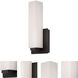 Vogue LED 3 inch Bronze ADA Wall Sconce Wall Light in 3000K, 11in.