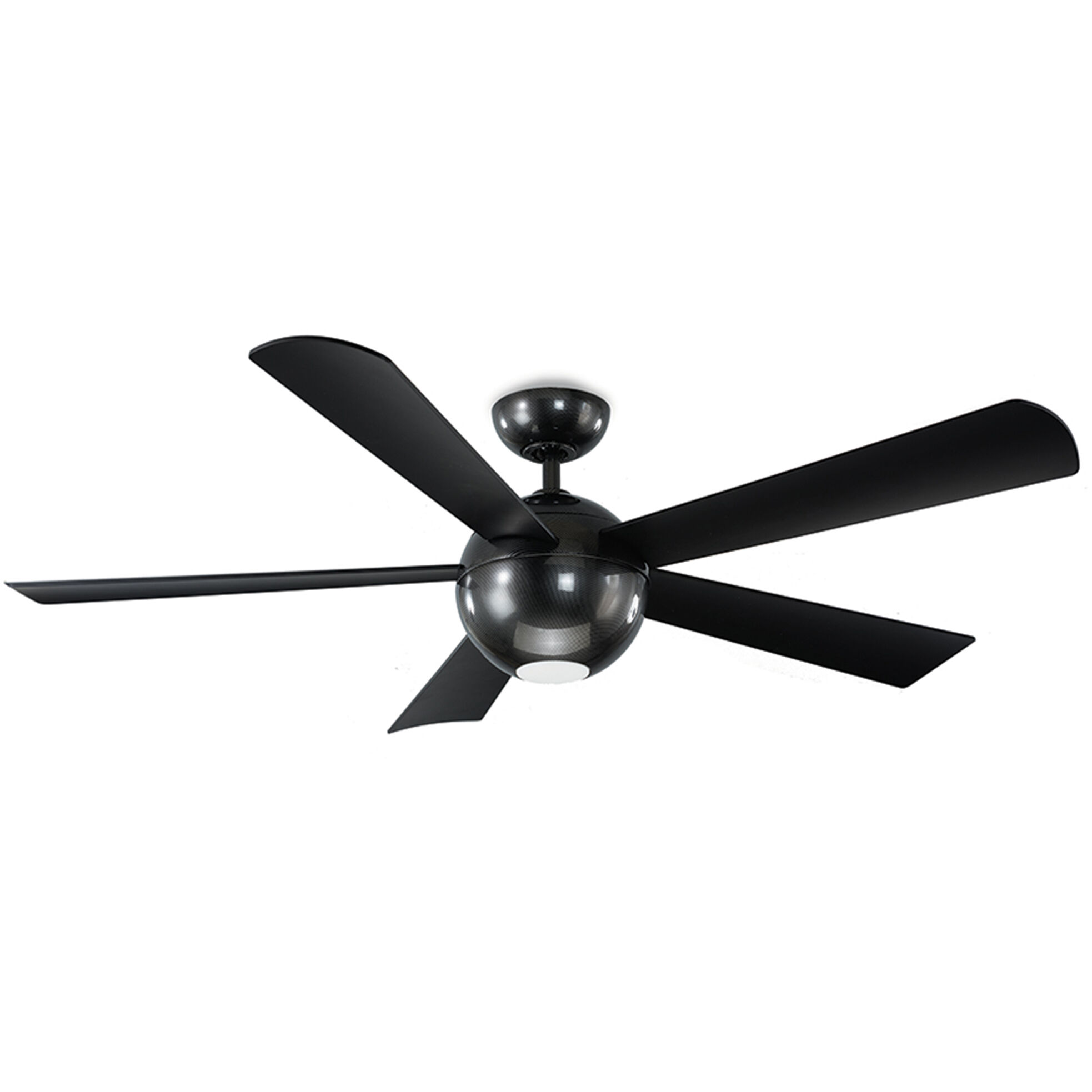 Orb 62 inch Carbon Fiber Ceiling Fan in 2700K