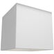 Squat LED 3.5 inch White Outdoor Flush Mount