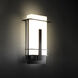 Kyoto LED 10 inch Bronze Outdoor Wall Light in 10in.