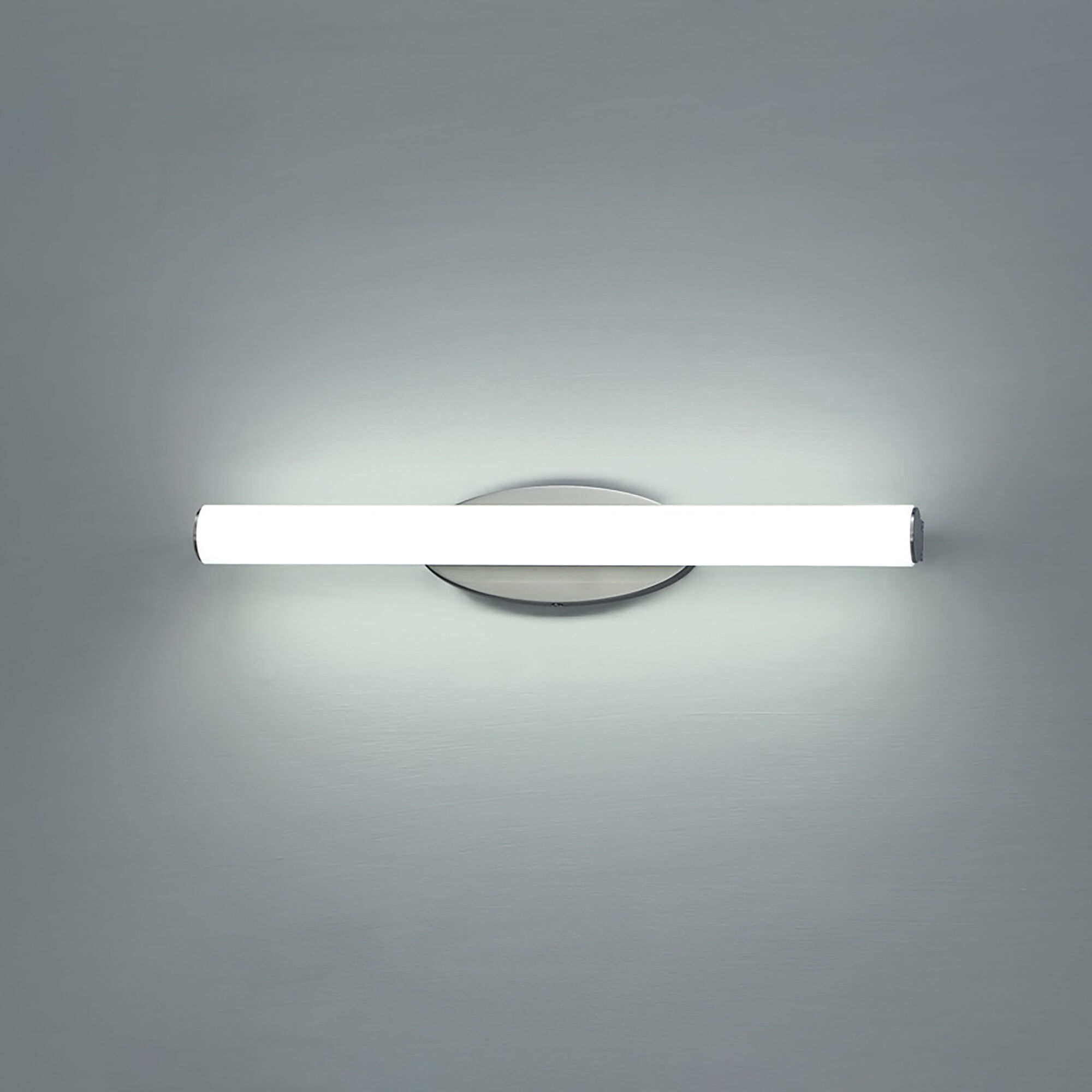 Mini Loft LED 18 inch Brushed Nickel Bath Vanity & Wall Light in 18in.