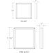 Argo LED 7.38 inch White Flush Mount Ceiling Light