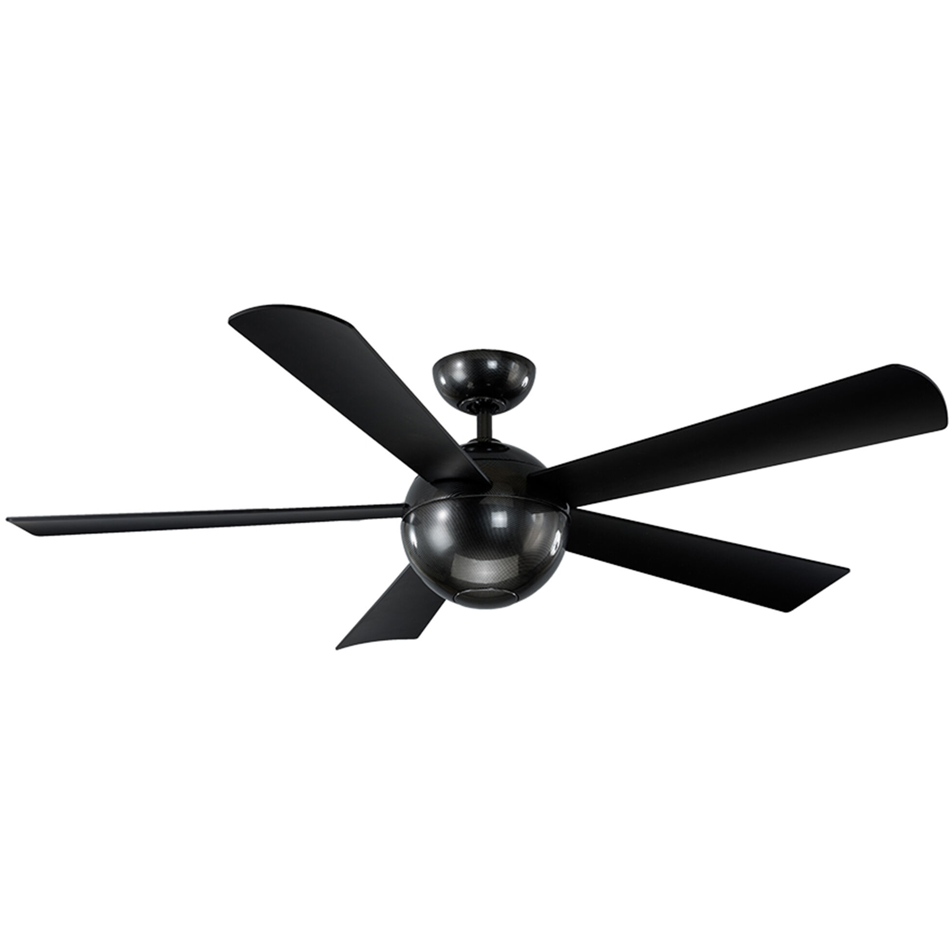 Orb 62 inch Carbon Fiber Ceiling Fan in 2700K