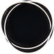 Veloce 1 Light 18 inch Black Flush Mount Ceiling Light