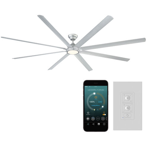 Hydra 120 inch Titanium Downrod Ceiling Fan in 2700K