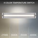 Iconix LED 28 inch Polished Nickel Bath Vanity & Wall Light