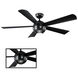 Orb 62 inch Carbon Fiber Ceiling Fan in 3500K