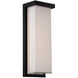 Ledge LED 14 inch Black Outdoor Wall Light in 2700K, 14in.