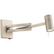 Gavel LED 18.4 inch Brushed Nickel Indoor Wall Lighting
