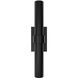 Quincy LED 20 inch Black Outdoor Wall Lighting in 2700K