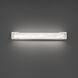 Frozen Zone LED 24 inch Brushed Nickel Bath Vanity & Wall Light