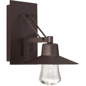 Suspense LED 11 inch Bronze Outdoor Wall Light in 11in.