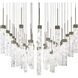 Minx 41 Light 36 inch Antique Nickel Multi-Light Pendant Ceiling Light