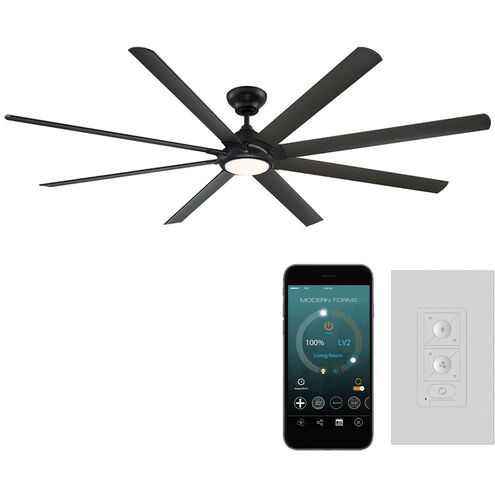 Hydra 96 inch Bronze Downrod Ceiling Fan in 3500K