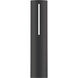 Aegis 1 Light 20 inch Black Outdoor Wall Light in 3000K