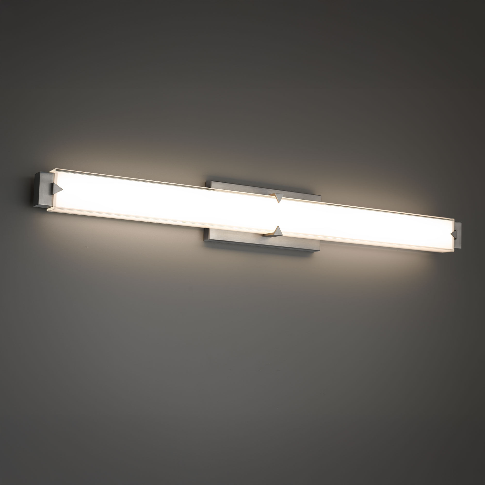 Carlisle Indoor Wall Lighting in 2700K, Brushed Nickel