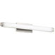 Mini Vogue LED 19.75 inch Brushed Nickel Bath Vanity & Wall Light in 3000K, 18in.