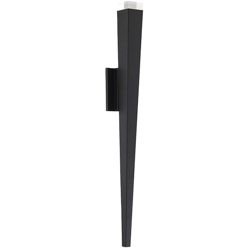 Staff LED 32 inch Black Outdoor Wall Light in 32in.