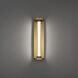 Iconix LED 20 inch Aged Brass Bath Vanity & Wall Light
