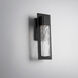 Mist LED 16 inch Black Outdoor Wall Light in 16in.