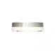 Pi 1 Light 9 inch Stainless Steel Flush Mount Ceiling Light