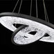 Jupiter LED 27 inch Black Chandelier Ceiling Light