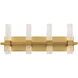Cinaplex LED 24.5 inch Aged Brass Bath Vanity & Wall Light