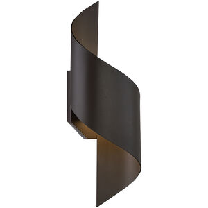 Helix 2 Light 6.40 inch Outdoor Wall Light