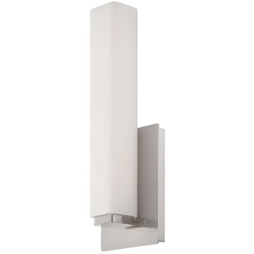 Vogue Wall Sconce Wall Light in 2700K, 15in., Brushed Nickel