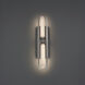 Whitt LED 3.25 inch Antique Nickel ADA Wall Sconce Wall Light