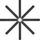 Renegade 66 inch Matte Black Downrod Ceiling Fan in 3000K, Smart Ceiling Fan