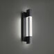 Heliograph 1 Light 18.1 inch Black Outdoor Wall Light in 4000K
