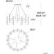 Ronan LED 32 inch Aged Brass Indoor Hanging Lighting Ceiling Light