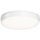 Argo LED 7 inch White Flush Mount Ceiling Light in 2700K, 7in. 
