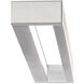 Open Bar LED 27 inch Brushed Nickel Bath Vanity & Wall Light in 2700K, 27in.