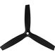 Spinster 60 inch Matte Black Downrod Ceiling Fan