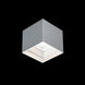 Kube 1 Light 5 inch White Outdoor Flush Mount