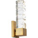 Juliet Wall Sconce Wall Light in Aged Brass