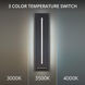 Midnight 1 Light 26 inch Black Outdoor Wall Light