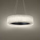 Rhiannon 1 Light 28.13 inch Black Chandelier Ceiling Light in 28in.