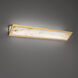 Lena LED 36 inch Aged Brass Bath Vanity & Wall Light