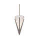 Kiernan LED 7.88 inch Antique Nickel Mini-Pendant Ceiling Light